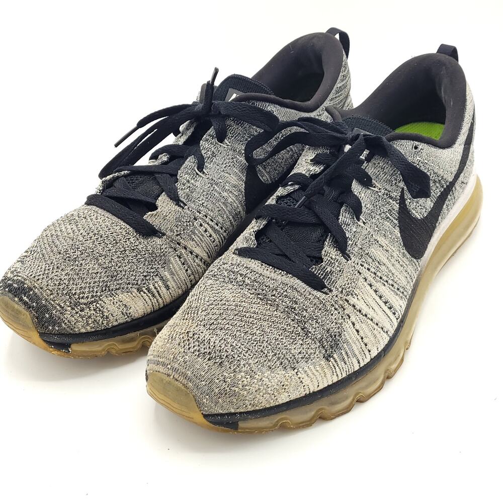 Nike Flyknit Air Max Oreo 620469-102 men's size 13